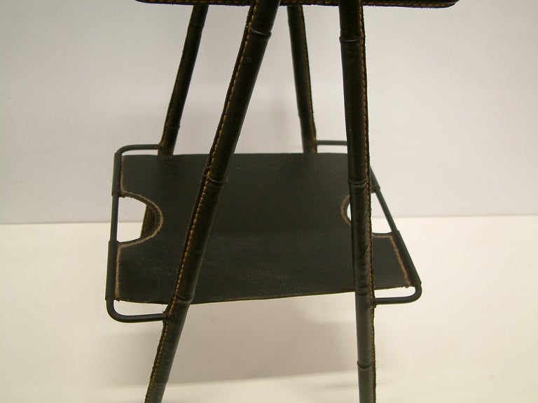 French Jacques Adnet Smoking Stand